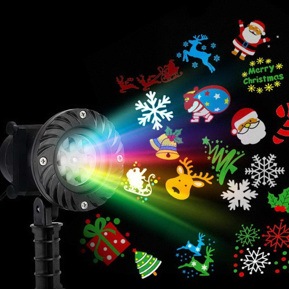 Jingle Jollys Christmas Projector Laser Lights Moving Landscape Light Lamp image number 3