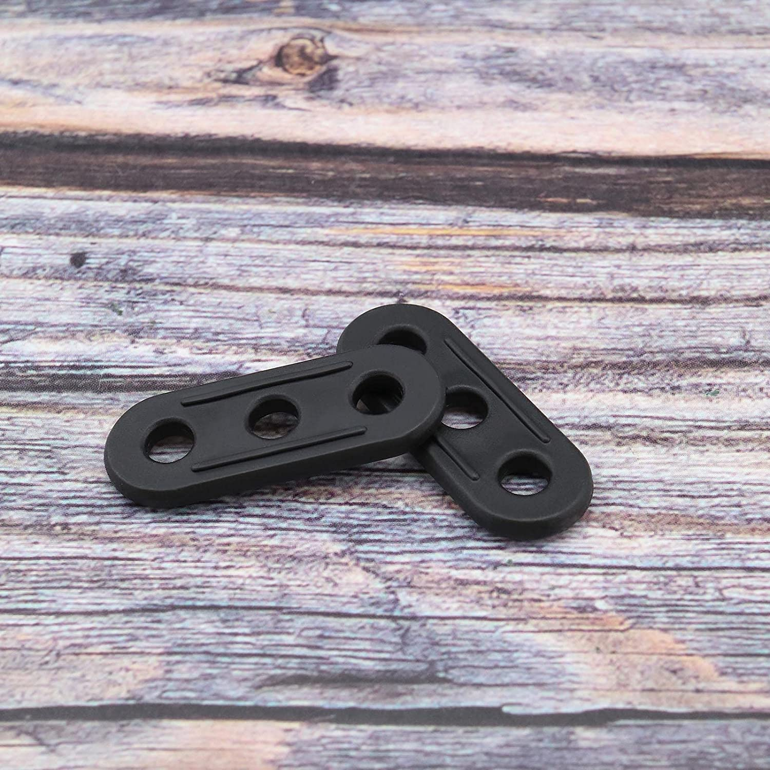 30PCS 3 Holes Rope Tensioner Cord Adjuster Plastic Tent Rope Fastener for Camping Hiking Picnic Tent Shade Tarp Canopy Outdoor Activities 4Mm Hole Diameter image number 5