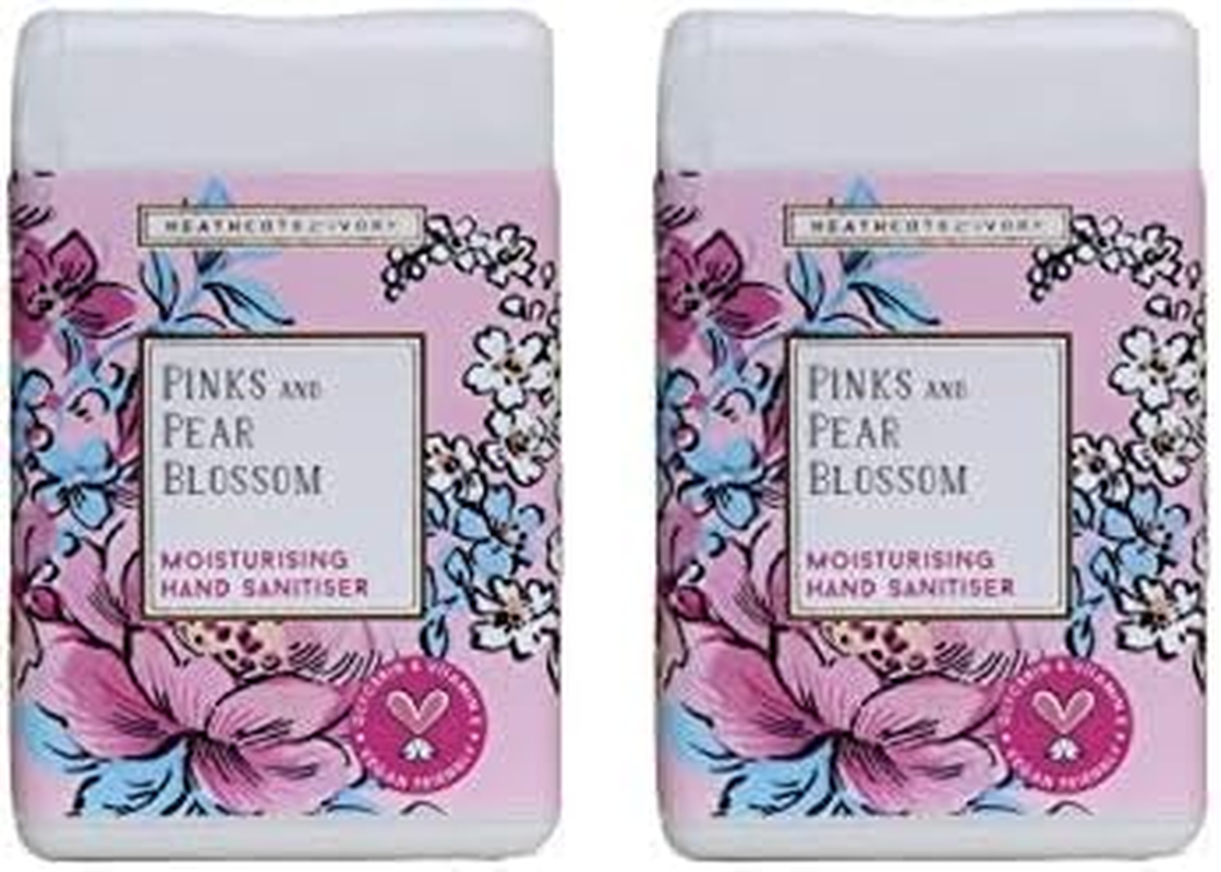 Heathcote & Ivory Pinks & Pear Blossom Moisturising Hand Sanitiser 20 Ml image number 3