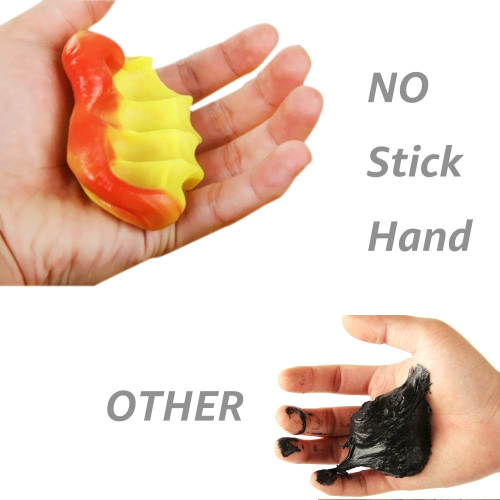 Magic Heat Reactive Color Changing Putty Slime - Soft, Stress Relieving Fun for Teens & Adults (Purple >>> Blue) image number 6