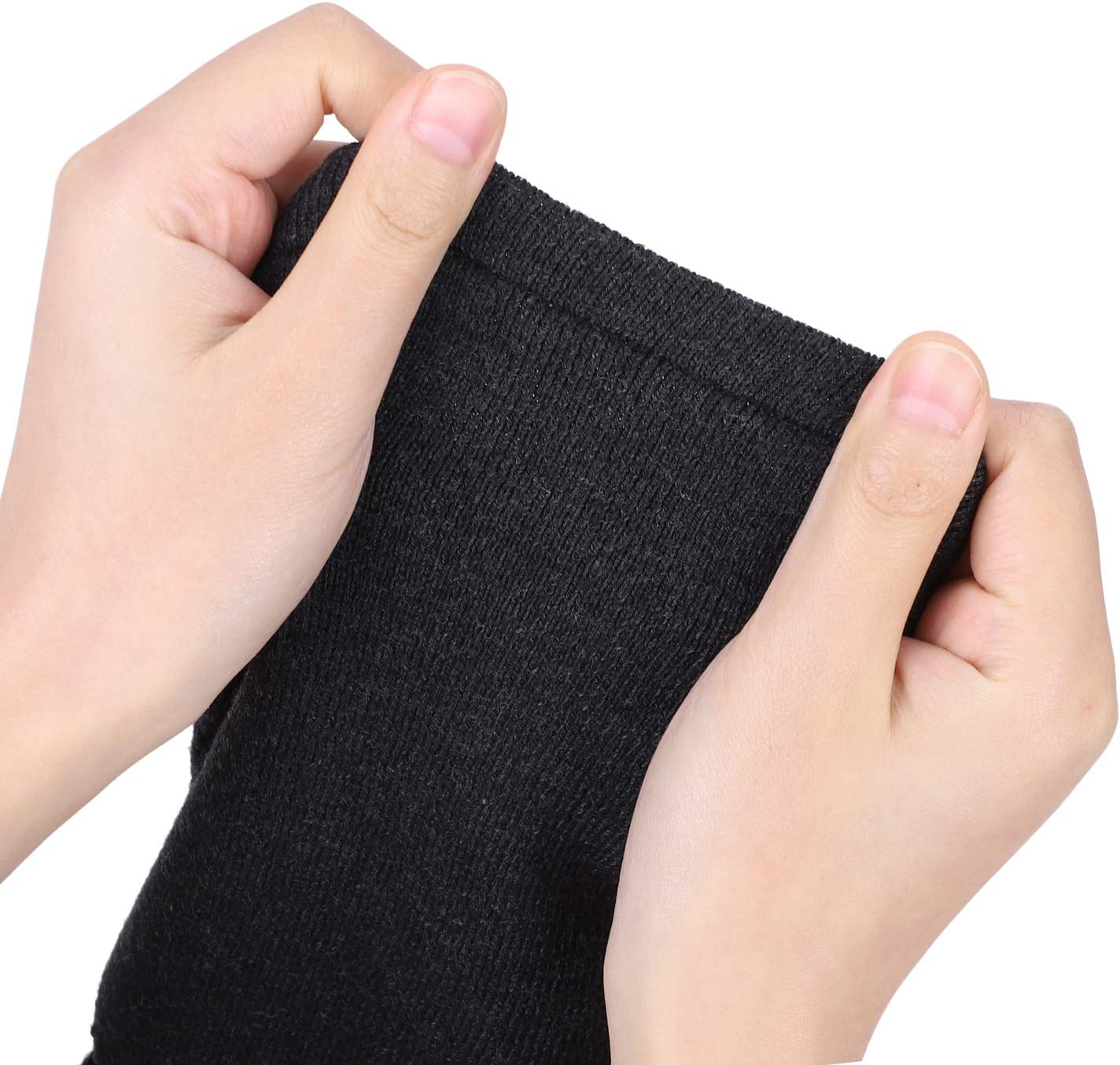 ITODA Double Shoulder Brace Warm Support Stability Compression Sleeve Wrap Recovery Office Home Knit Cashmere Guard for Rotator Cuff Shoulder Chronic Tendonitis Pain Relief image number 1