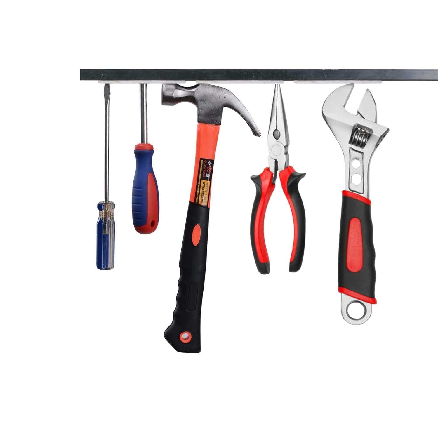 MIN CI 10 Pack Neodymium Bar Magnets,Powerful Rare Earth Magnets 60X10X3Mm with Double-Sided Adhesive, for Crafts Industrial Science, Strong Rectangular Magnet Heavy Duty image number 2