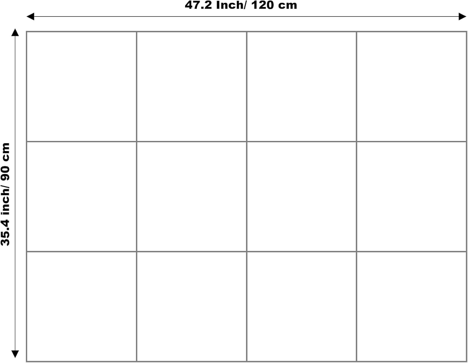 Office Cork Board Alternative | Gray Felt Tiles (12-Pack) | Felt Bulletin Board for Home | Wall Organizer for Office | Large Cork Boards | Pin Board Display | Dart Board Wall Protectors | Gray Black image number 1