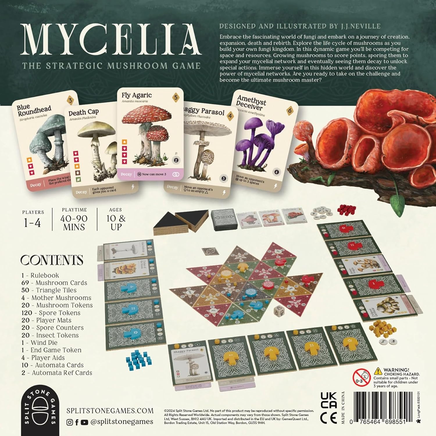 Mycelia | Board Game | 1-4 Players | 40-90 Mins | Ages 10+ image number 2