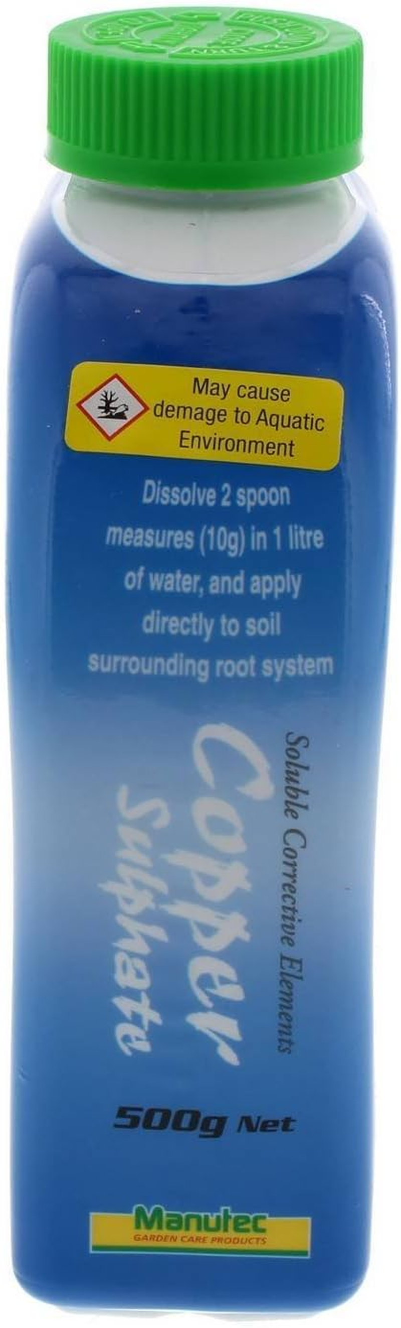 Copper Sulphate Bluestone Soluble Corrects Copper Deficiences Manutec 500G image number 4