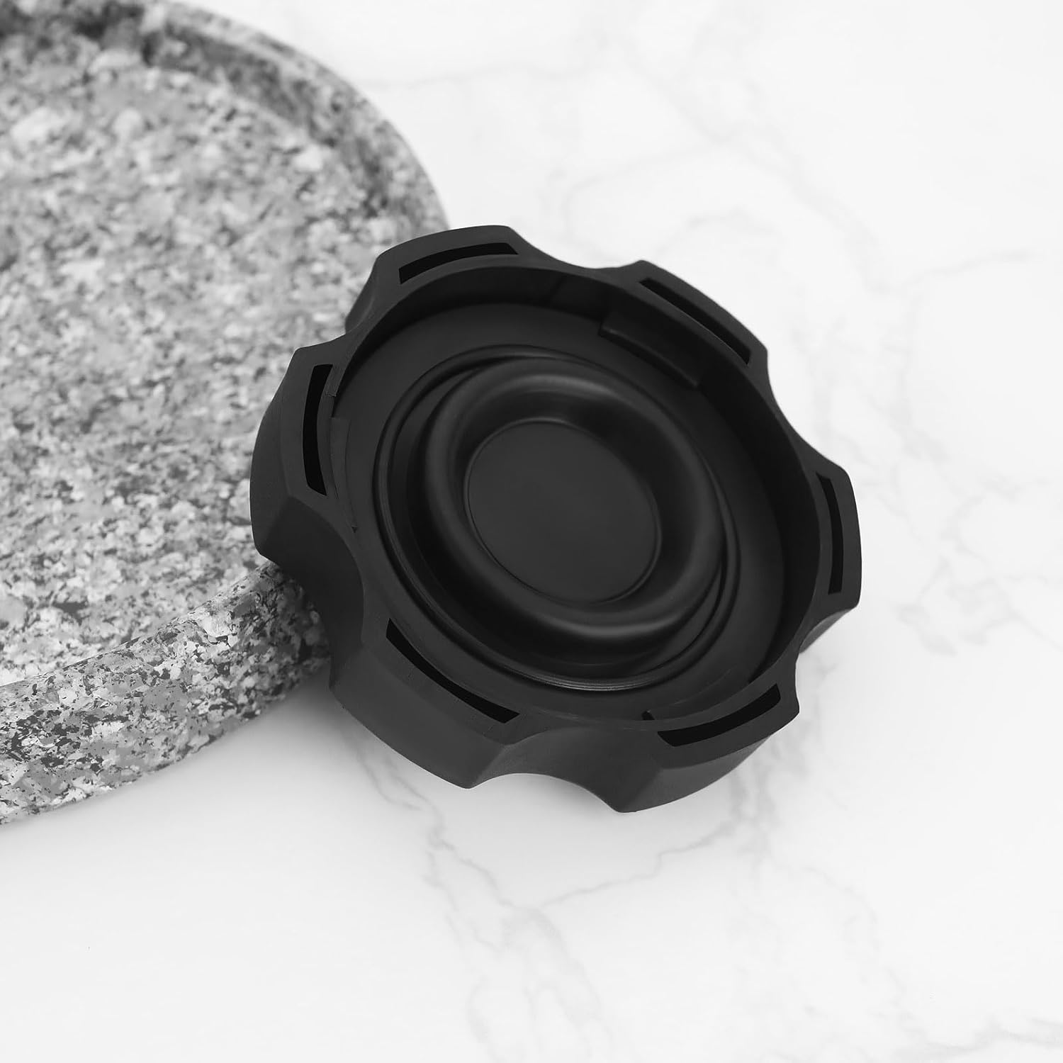 Brake Master Cylinder Reservoir Tank Cap Cover Oil Pot Cover ID 50Mm Replacement Compatible with Hyundai Compatible with Kia 585312B500 5853107000 image number 2