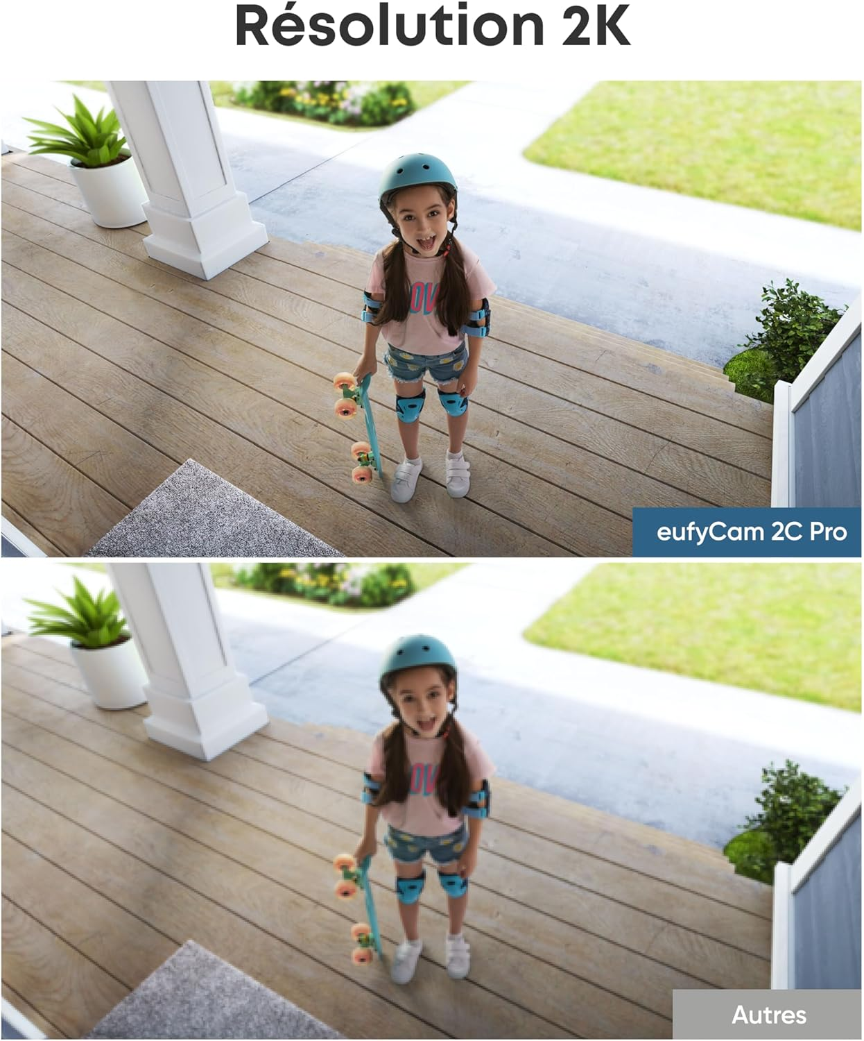 Eufy Security Eufycam 2C Pro, Outdoor Surveillance Camera, 2K Resolution, 180 Days Battery, Compatible with Homekit and Solar Panel, IP67, Outdoor Surveillance Camera Set 2+1, Requires Homebase 2 image number 6