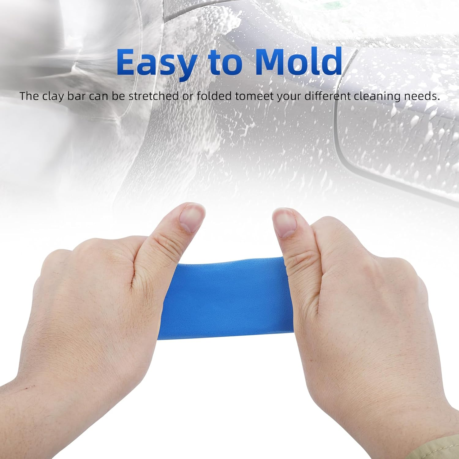 IPELY 4 Pack Car Clay Bar 100G Auto Detailing Magic Clay Bar Cleaner image number 1