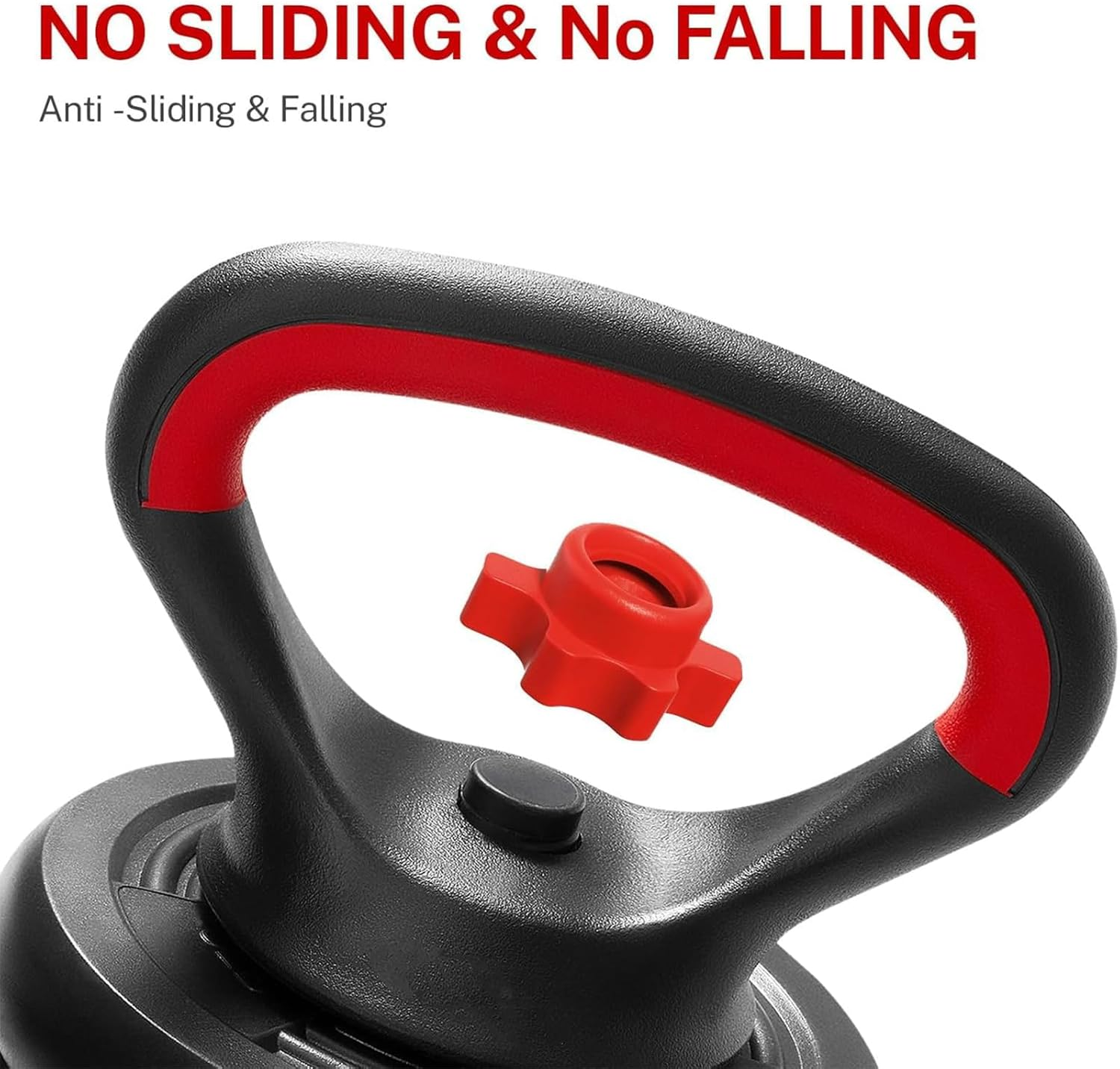 LI FITNESS 4-IN-1 10KG/15KG/20KG Weights Adjustable Dumbbells Set, Work as Dumbbell/Barbell/Kettlebell/Push up Stand, Home Gym Weights Strength Training image number 5