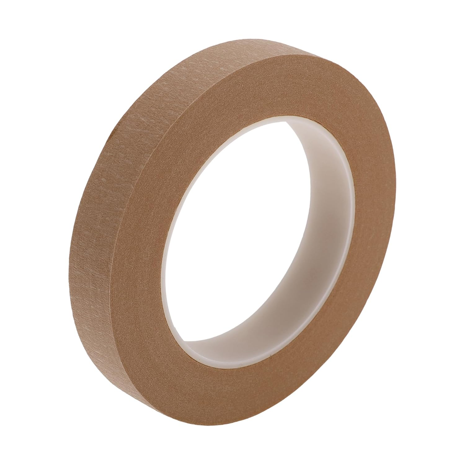 X AUTOHAUX Masking Tape, 0.8 Inches X 32.8 Yards DIY Car Auto Paint Painters Tape Brown, 1 Pc image number 4
