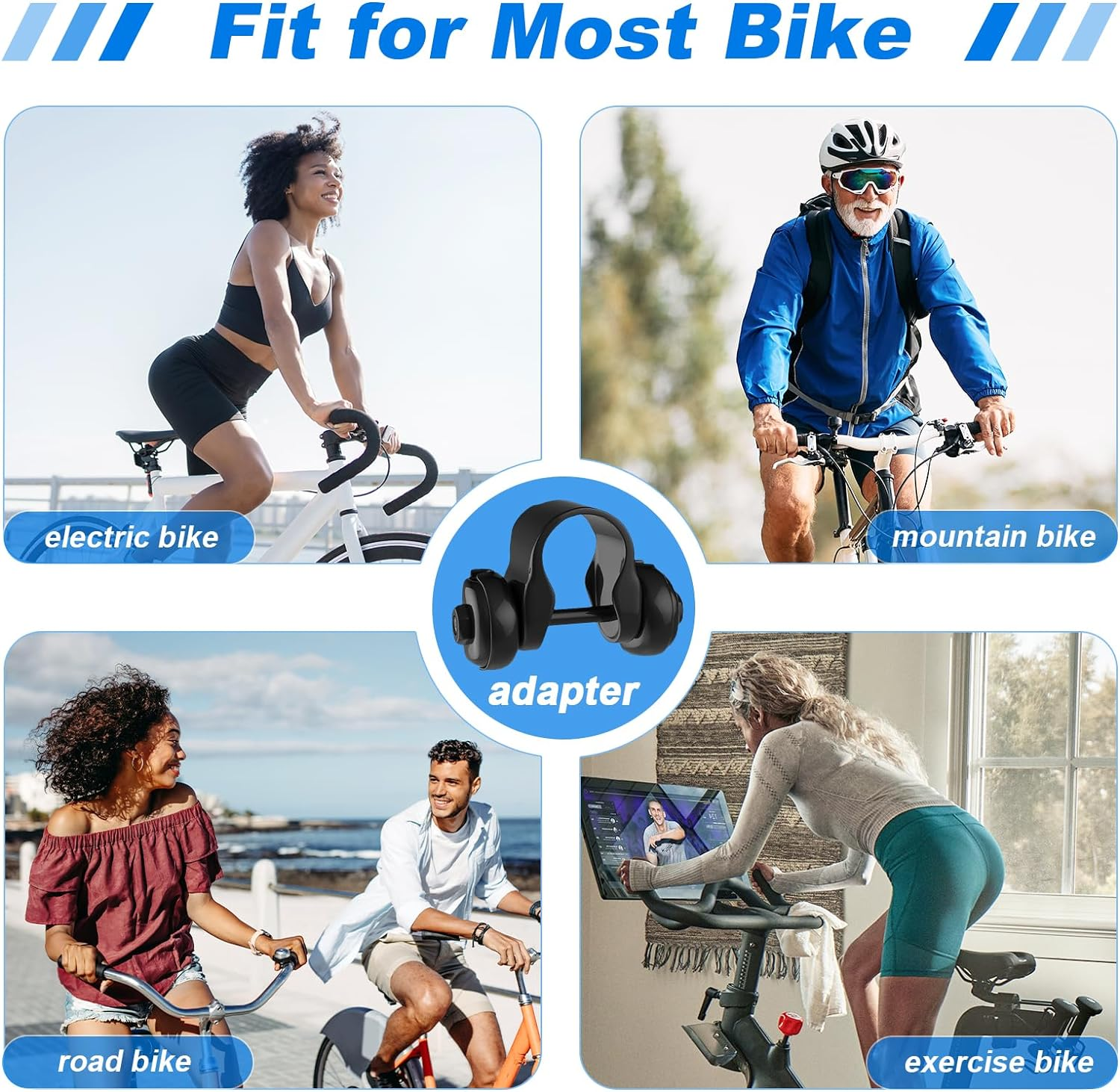 Xmifer Oversized Bike Seat, Comfortable Bike Seat - Universal Replacement Bicycle Saddle - Waterproof Leather Bicycle Seat with Extra Padded Memory Foam - Bicycle Seat for Men/Women image number 4