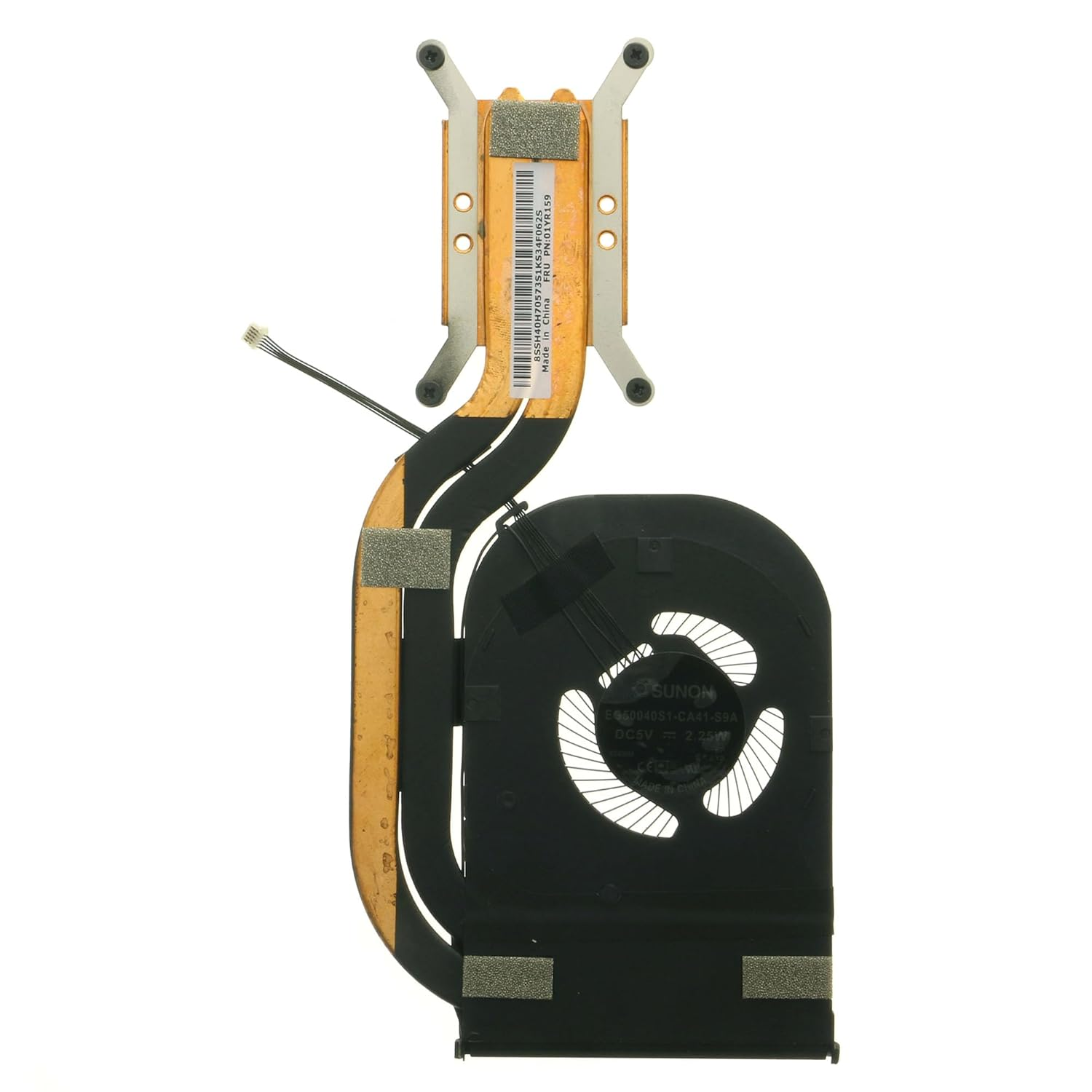 Replacement CPU Cooling Fan with Heatsink for Lenovo Thinkpad X1 Carbon 6Th Gen 2018 X1C 01YR204 01YR203 01YR159 image number 2