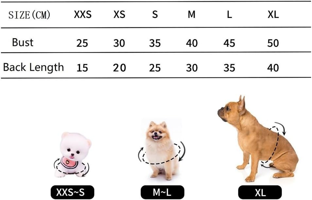 Dog Clothes - Soft Touch to Protect from the Cold - Simple Installation - Open Bottom (Pink, XXS) image number 2