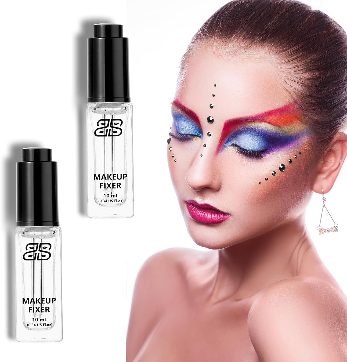 Makeup Fixer Mixing Liquid Cosmetics Eyeshadow Sealant Prolong Makeup Pigment Durability 10Ml/0.33 US FL OZ