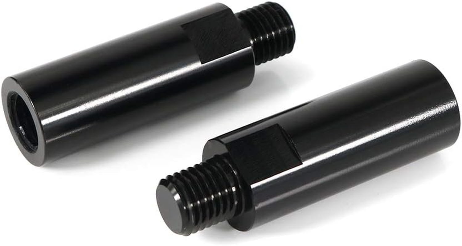 Xitomer Aftermarket Mirror Risers, 4 Pcs M10 X 1.25 Motorcycle Rear View Mirror Extenders 40Mm, Fit for MT-09, CB1000R/ Grom MSX125 and so On, Aluminum CNC image number 6