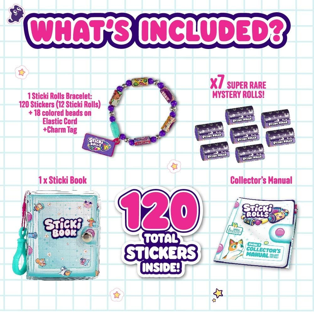 Sticki Rolls Sticki Book Pack image number 3